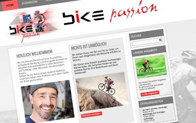 Relaunch der Webseite von Bike Passion