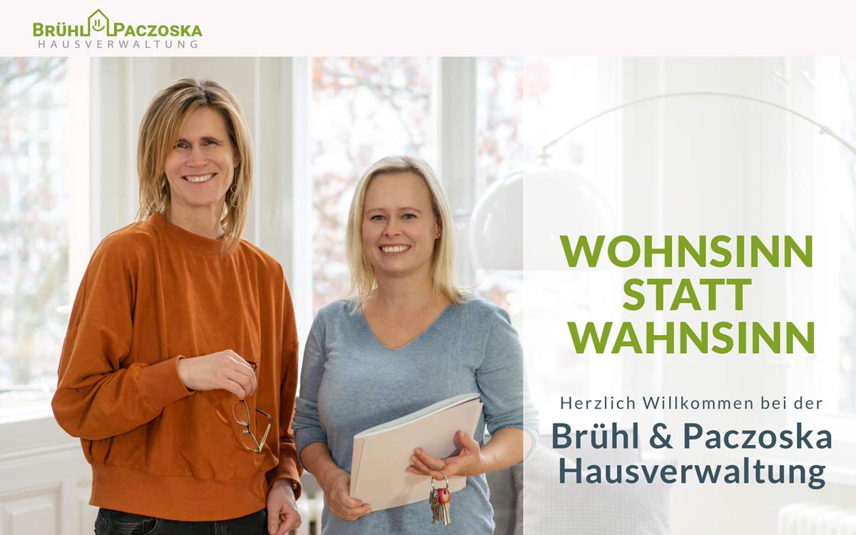 Wordpress Website Hausverwaltung Brühl & Paczoska