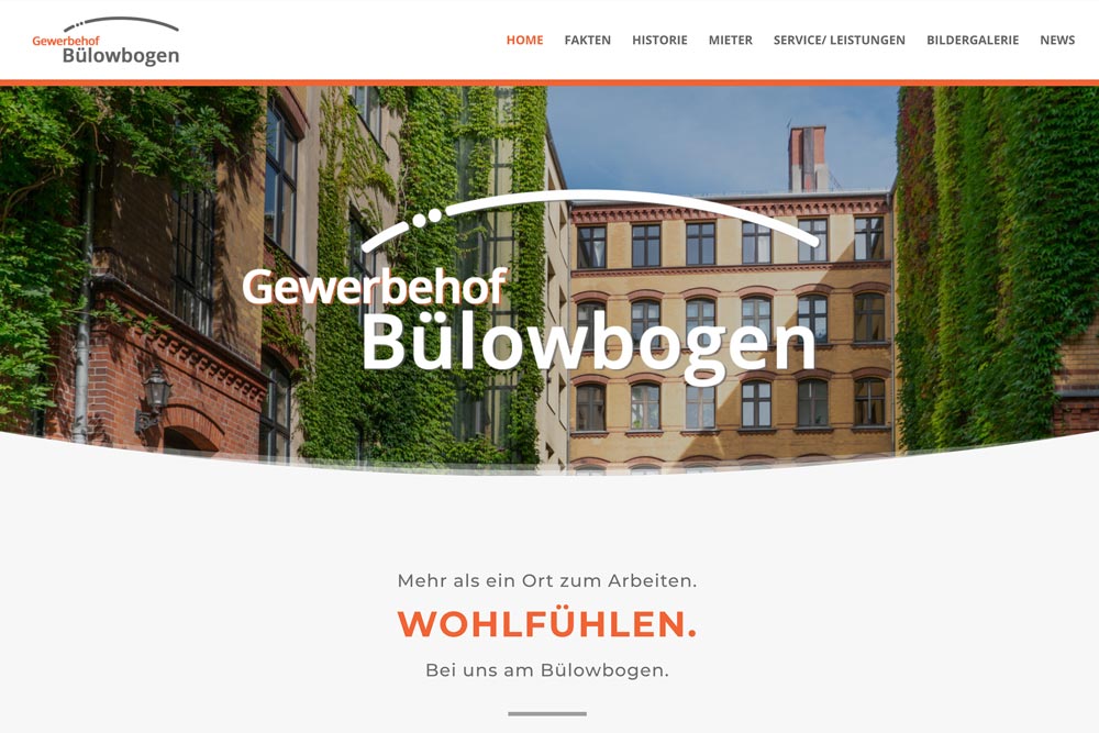 Referenz Webdesign Bülowbogen Berlin