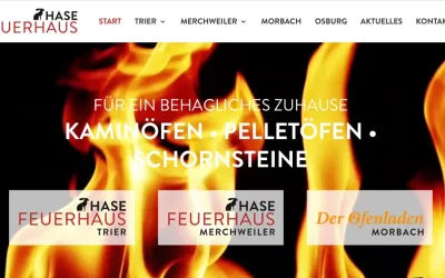 Website Relaunch Hase Feuerhaus