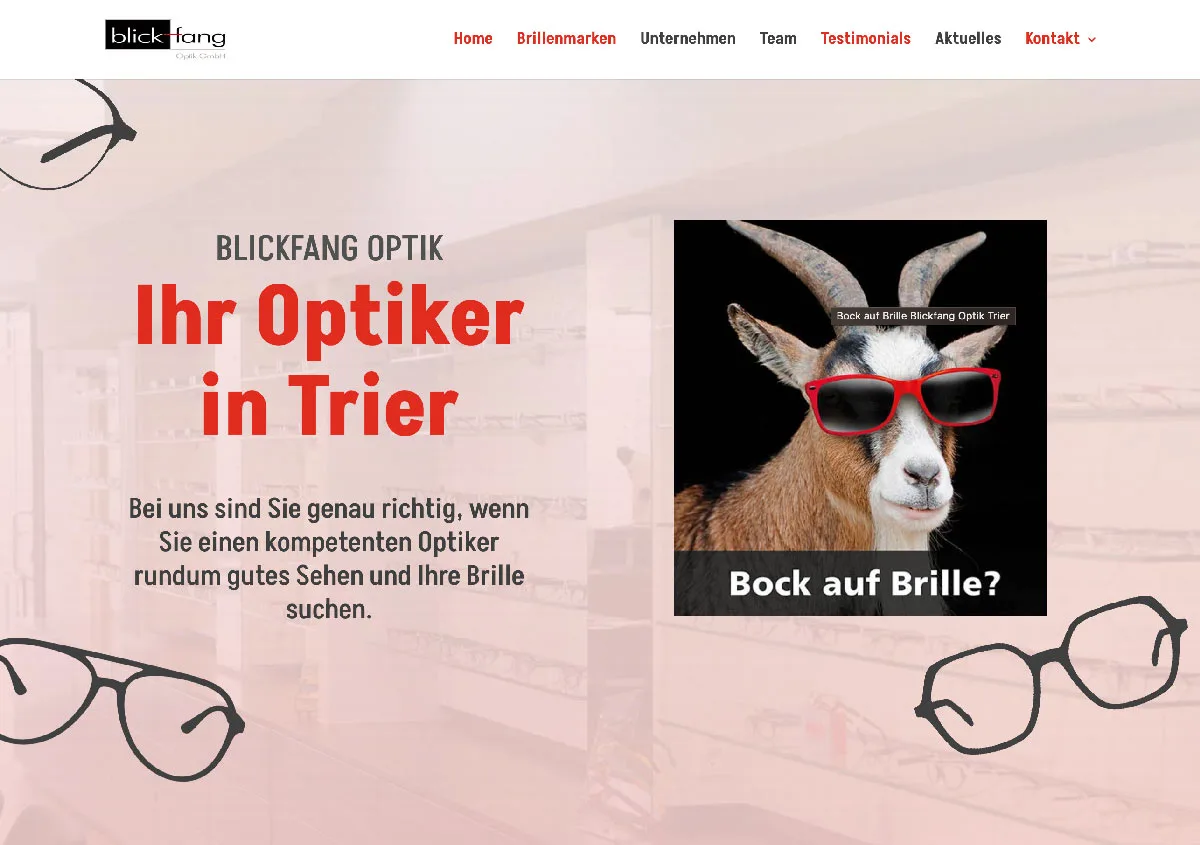 Website Relaunch Optiker Trier