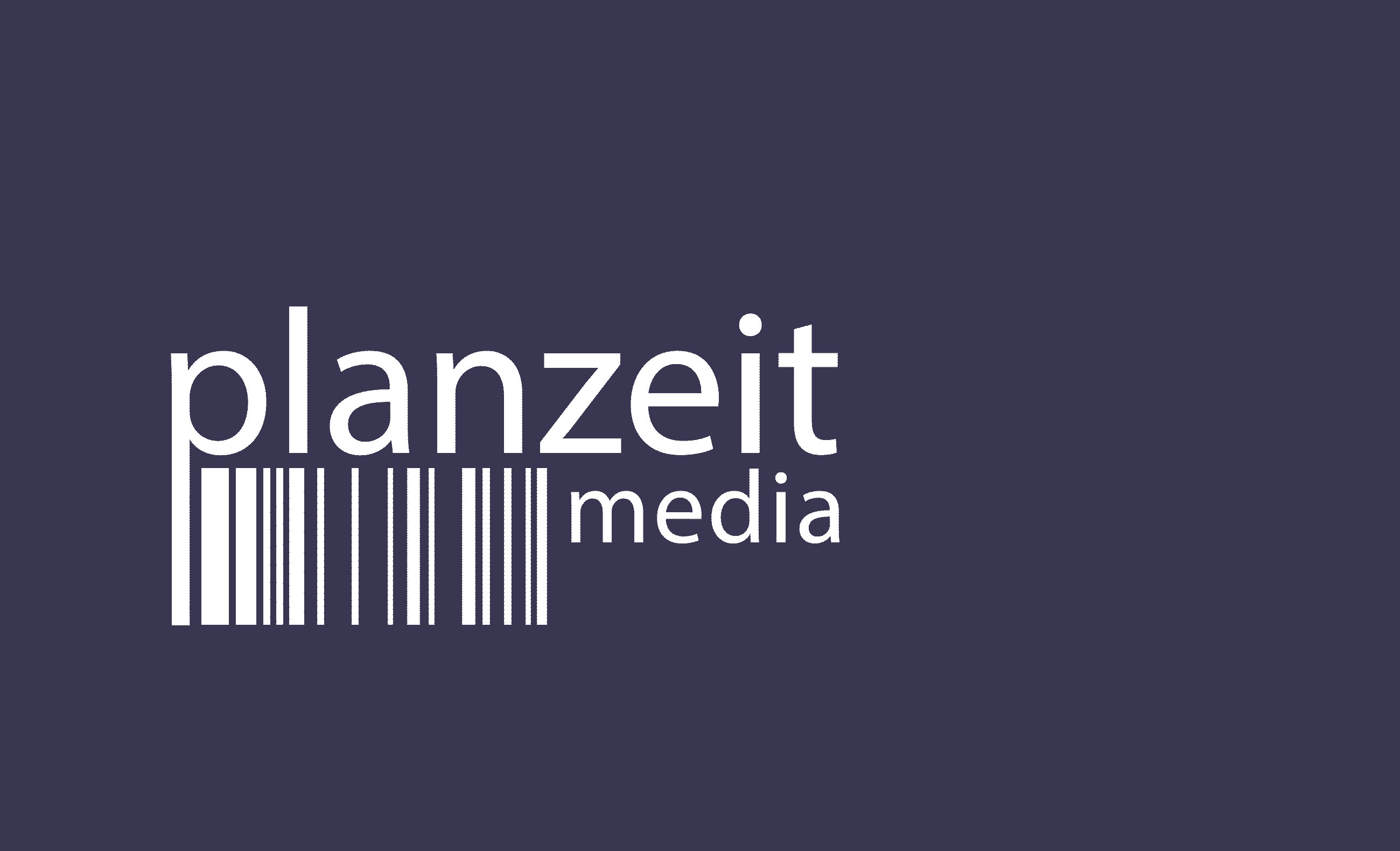planzeit media Logo invers