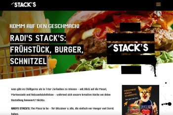 Radis Stacks Referenz Website Gestaltung